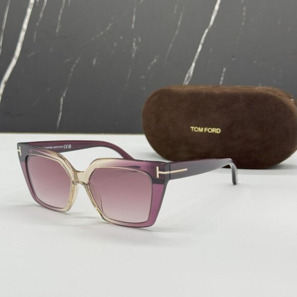 NEW TF1030 83Z TOM FORD BLACK/VIOLET FT1030/S 83Z WOMEN TOM FORD SUNGLASSES main image 4